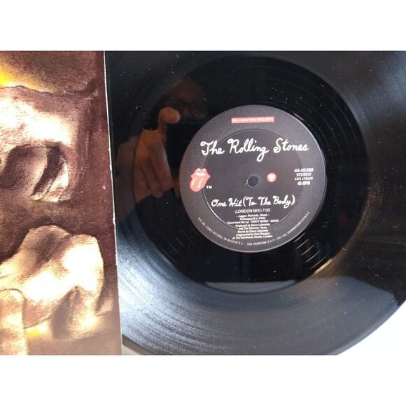 The Rolling Stones One Hit To The Body 12" Mix Vinyl Record Pop Rock '86 PROMO - Picture 2 of 4